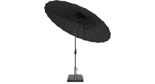 Shangri-La 2.7m Round Outdoor Sun Umbrella - Black